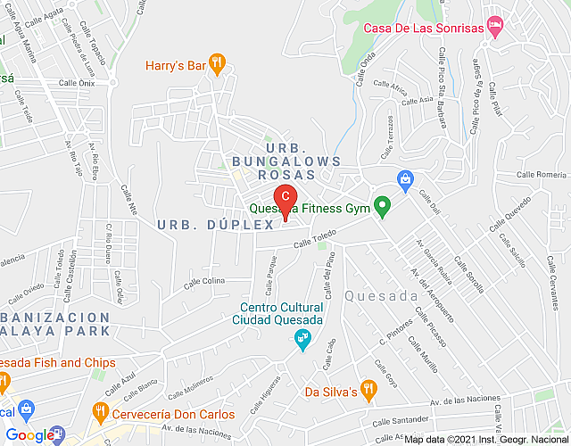 CH Veleta Ciudad Quesada map image