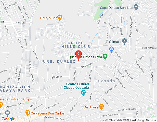 CH Veleta Ciudad Quesada imagen del mapa