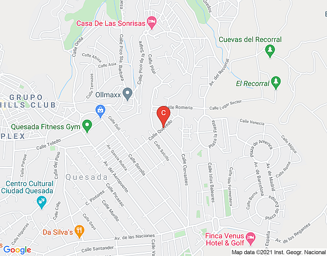 CH Villa Quevedo Ciudad Quesada imagen del mapa