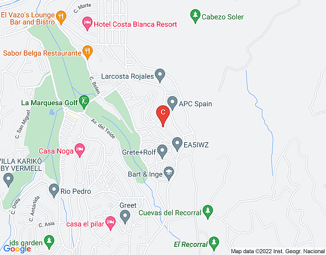 CH Villa Plara La Marquesa Golf (Ciudad Quesada) imagen del mapa