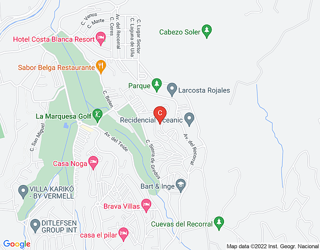 CH Casa Marco Simone La Marquesa Golf (Ciudad Quesada) imagen del mapa