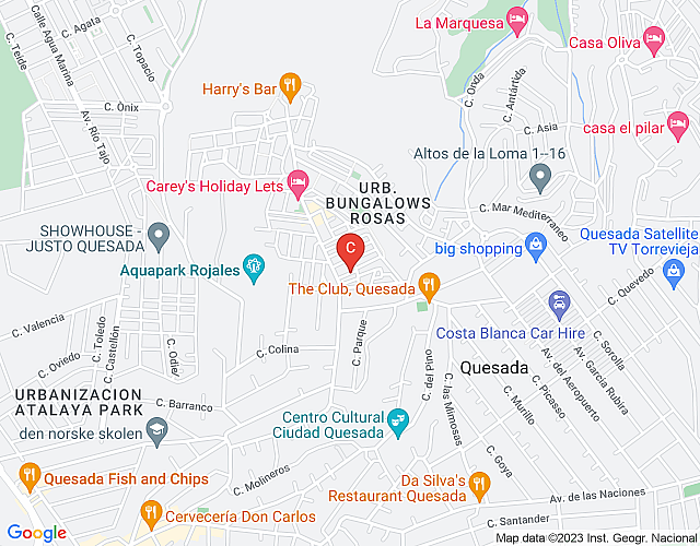 CH Jardin Marabu Ciudad Quesada map image