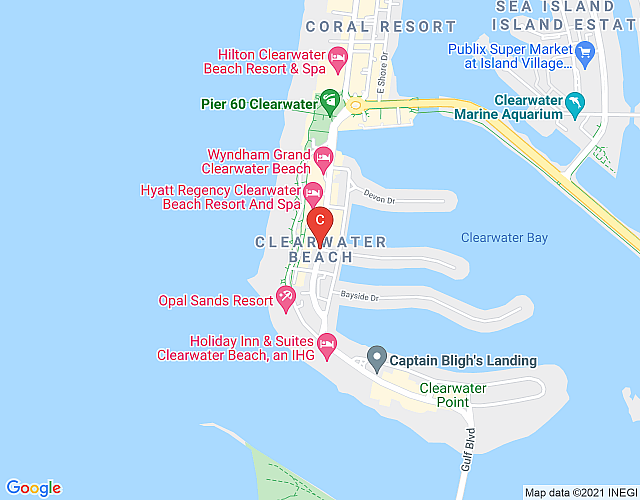 Coastal Bliss at Paradise Cove map image
