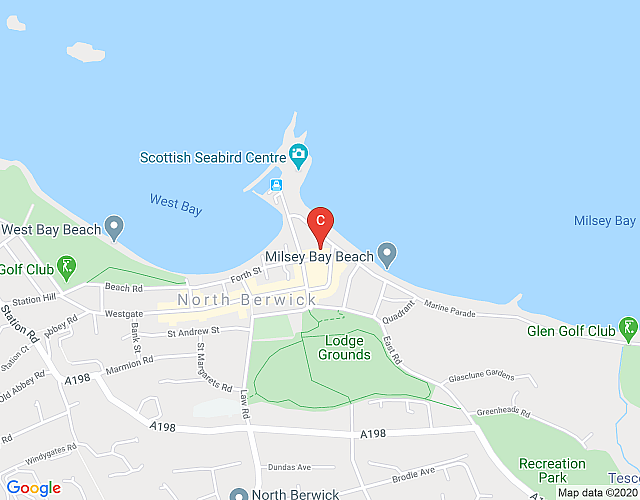 North Berwick Seaside Apartment map image
