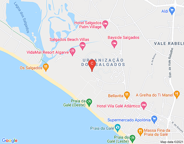 Herdade dos Salgados, T2-13B_3D, Vila das Lagoas, Albufeira. imagem do mapa