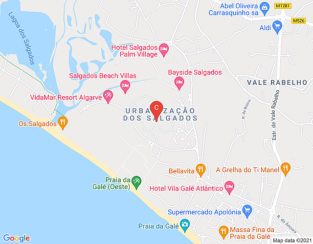 Herdade dos Salgados, 3 Quartos, 11B-2A, Vila das Lagoas, Albufeira, Praia dos Salgados a 300m imagem do mapa
