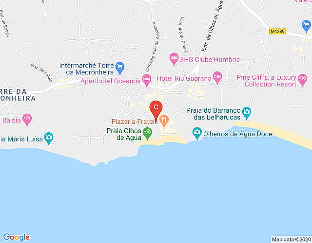 Varandas do Mar Apartamento T2_R, frente mar, Olhos de Água, Albufeira map image
