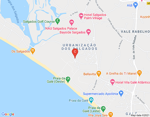 Herdade dos Salgados, T2-13E_1D, Vila das Lagoas, Albufeira map image