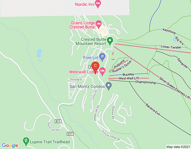 “Black Bear Luxury”, Gorgeous ski in/out condo.  Hot tub!  Walk to the slopes. map image