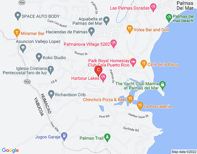 Villa Daya | Resort Living at Palmas del Mar imagen del mapa