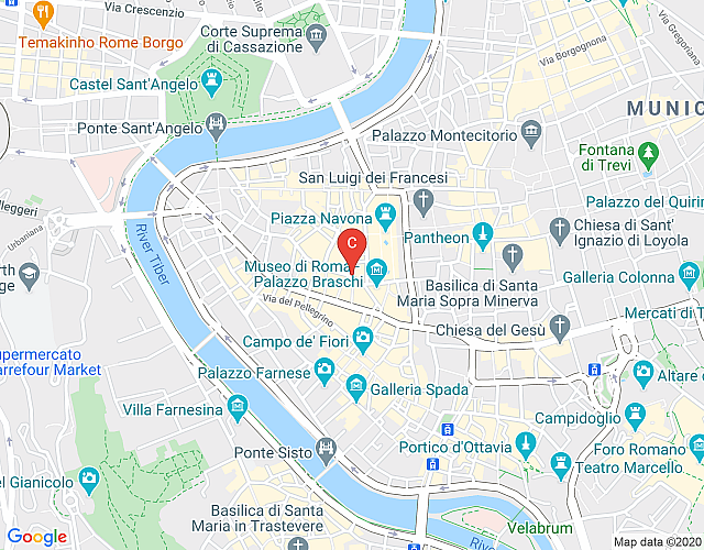 Pasquino Apartment – Navona Square map image