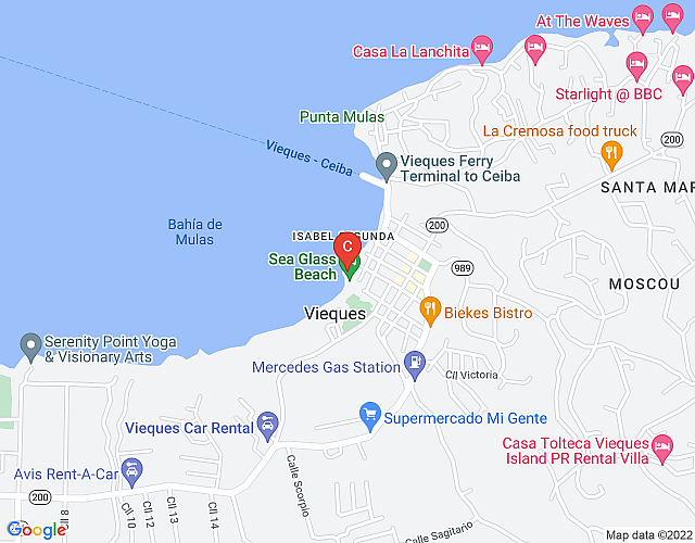 Villa Dos Palmas – Beach  Villa – Waves Lapping at Your Door map image