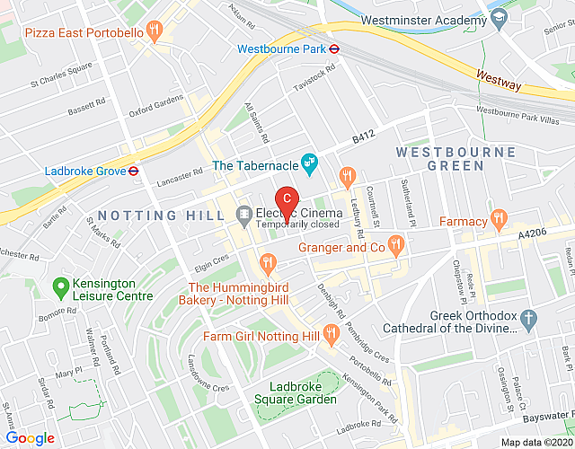 Brand new studio flat in the heart of Notting Hill map image