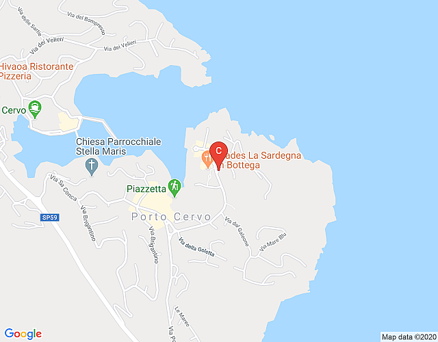 Apartment with pool – walking distance to Porto Cervo centro map image