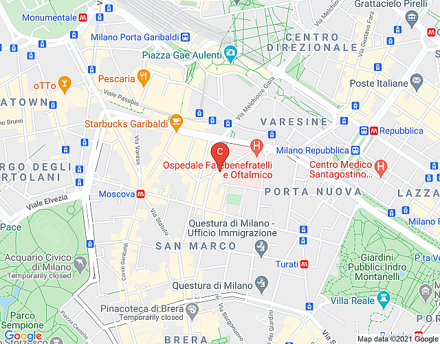 Beautiful 2 bedroom flat in the heart of Milan map image