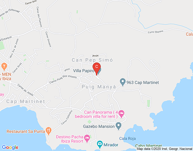 Catalunya Casas: Mesmerizing Villa Simone, a 5-minute drive to Talamanca beach! map image