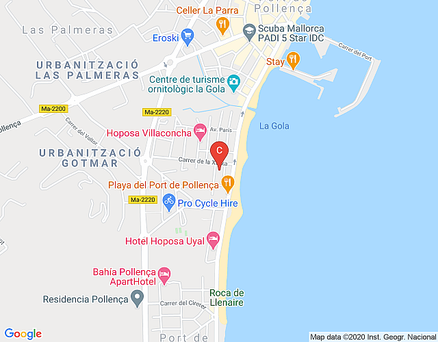 Villa Pintar for up to 8 guests, just 100m from the beach! (Catalunya Casas) map image