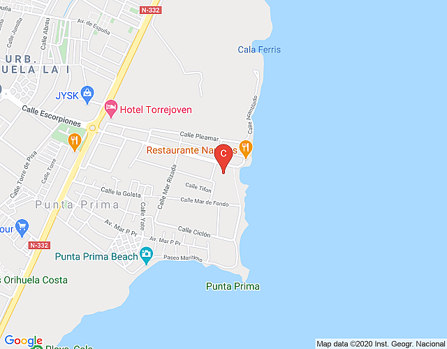 CH Oasis Sea Senses Punta Prima (Torrevieja) map image
