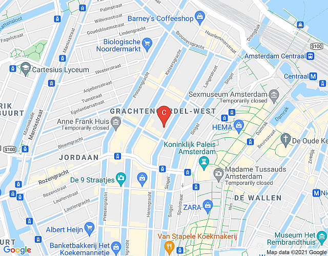 Herengracht Luxury – 3 bedroom map image