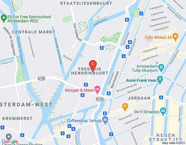 Frederik Hendrikstraat – Studio map image