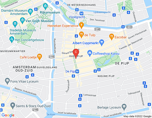 Govert Flinckstraat – 2 bedroom map image