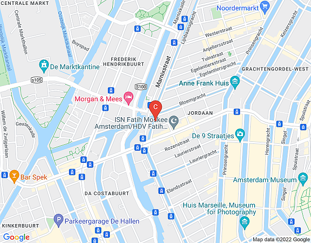 Lijnbaansgracht – 1 Bedroom map image