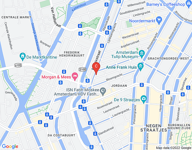 Lijnbaansgracht – 1 bedroom map image