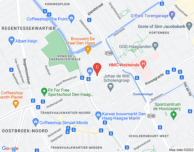 Loosduinsekade – Luxury 2 bedrooms & Office map image