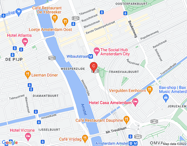 Wibautstraat – Apartment with Guest Room map image