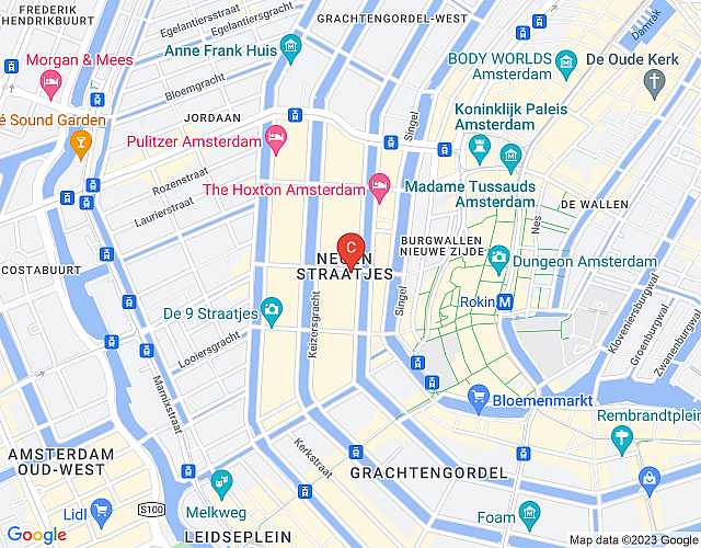 Wolvenstraat – One Bedroom map image