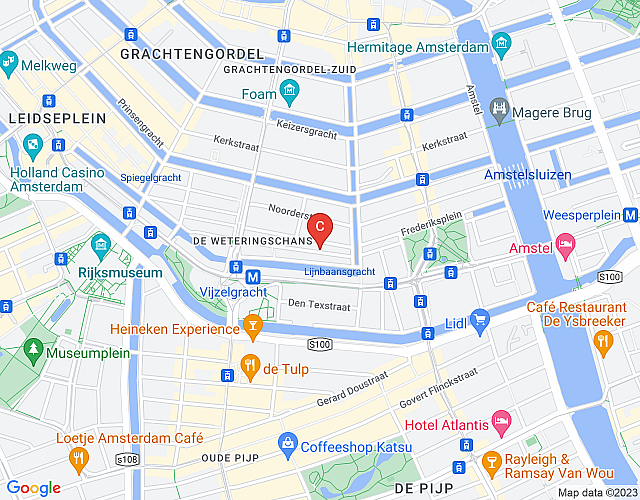Fokke Simonszstraat B , Amsterdam, Netherlands map image