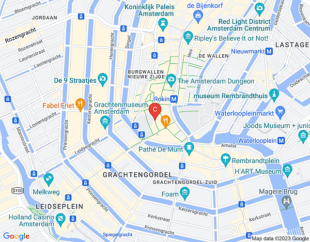 Voetboogstraat: Front Studio | City Centre map image