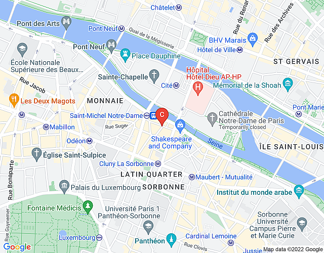 Le Loft Latin – New Apt! map image
