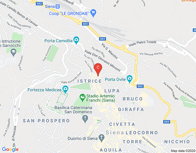 In Heart of Historic Siena, Il Cavallo Bianco, a Stylish and Modern 2 Bedroom Apartment, map image