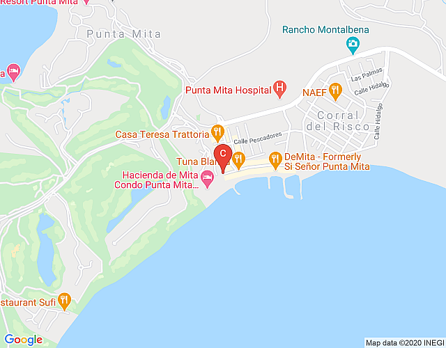 Condo Orquidea – Hacienda de Mita – Punta Mita map image