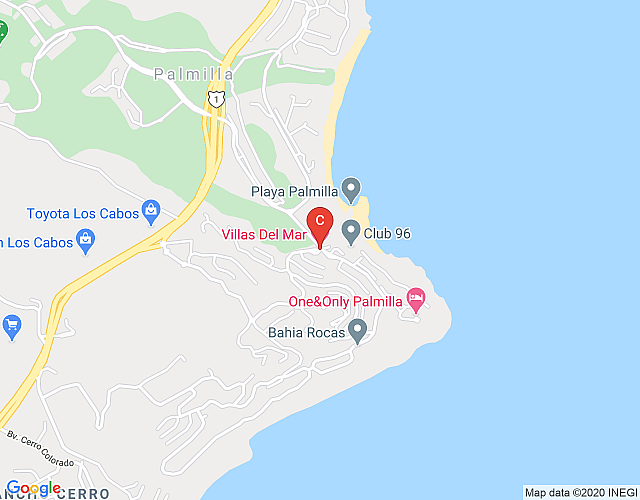 Espiritu 63 – Private Beachfront Villa Living – Sleeps 10 – Rates and Availability Vary map image