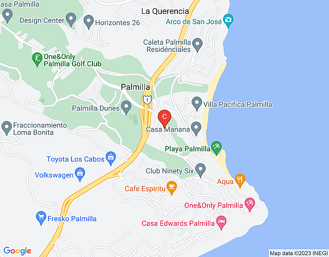 Villa Palmilla, Cabo map image