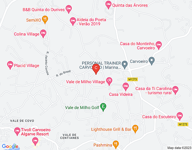 Casa Limao, Luxusvilla, Meerblick in Carvoeiro map image