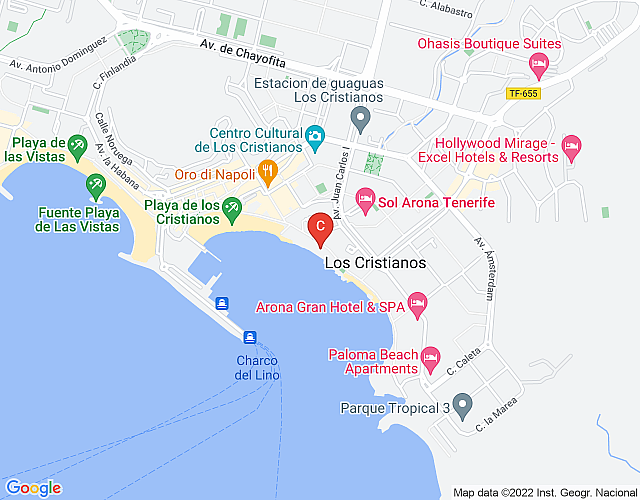 Cristianmar 3 – One Bed map image