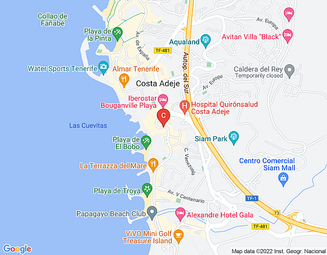 Las Flores 5 – Two Bed map image