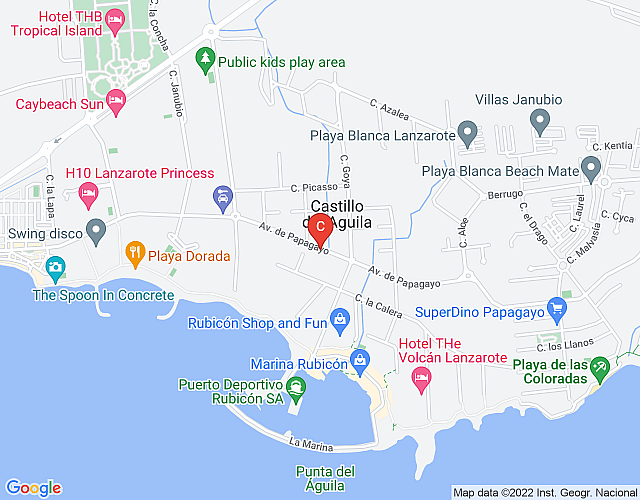 Villa Odyssey mit privatem beheiztem Pool in Playa Blanca map image