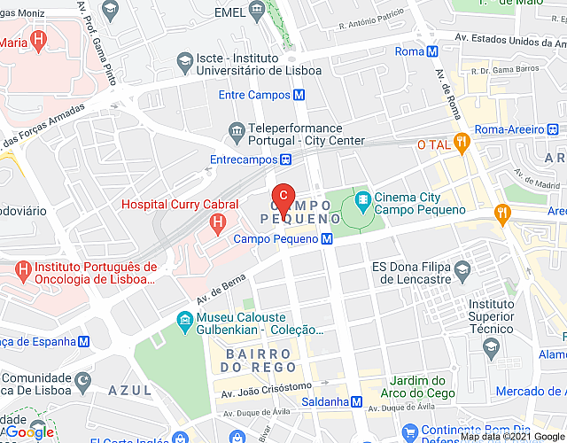 Wohnung Lissabon 342 – Av 5 Outubro map image