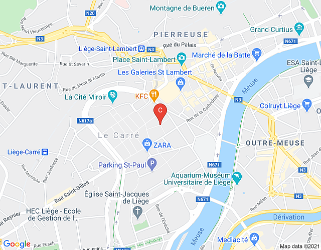 Appart Lulay – 1 bedroom map image