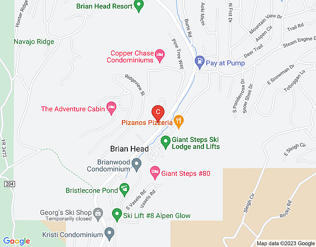 Condo Chalet 11B- new listing. amazing views. perfect location. located in brian head, utah. map image