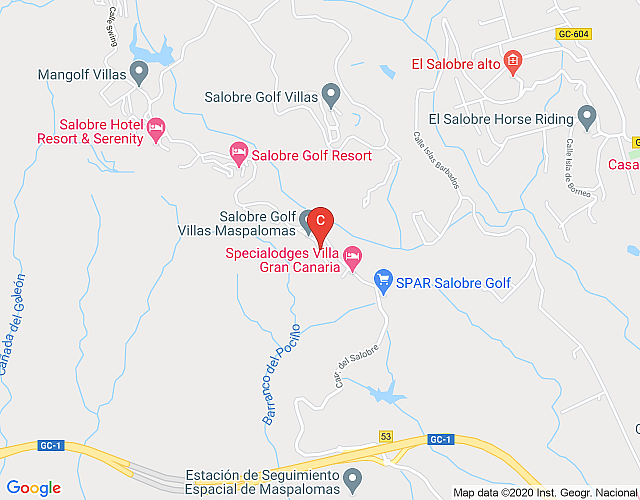 Salobre Villas Deluxe XL map image