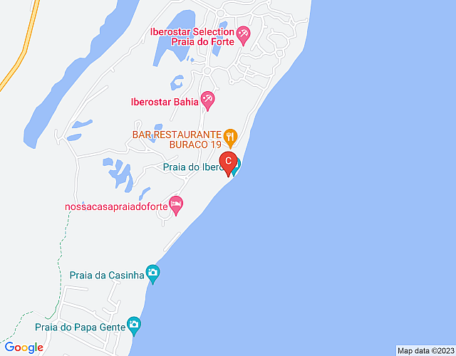 Loft Ibiza, Praia do Forte map image