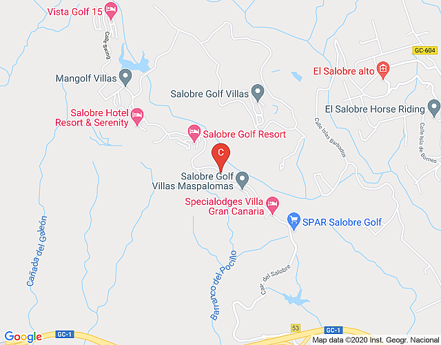 Villa deluxe con piscina privada Salobre Villas Premium I imagen del mapa