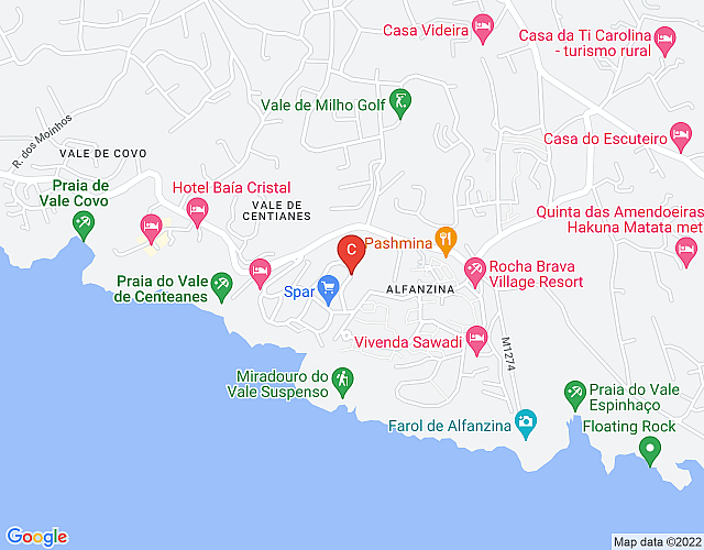Villa Rocha, villa familiar, cerca del océano, piscina y barbacoa imagen del mapa