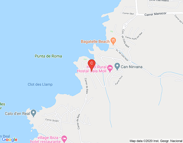 Catalunya Casas: Villa Costa para 12 personas, a solo 1,5 km de las playas de Ibiza! imagen del mapa