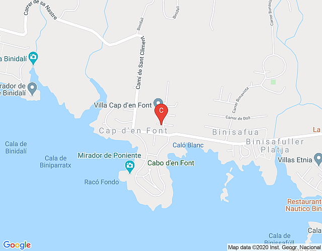 Catalunya Casas: ¡Villa Clarita con piscina, a 600 m de las playas de Menorca! imagen del mapa